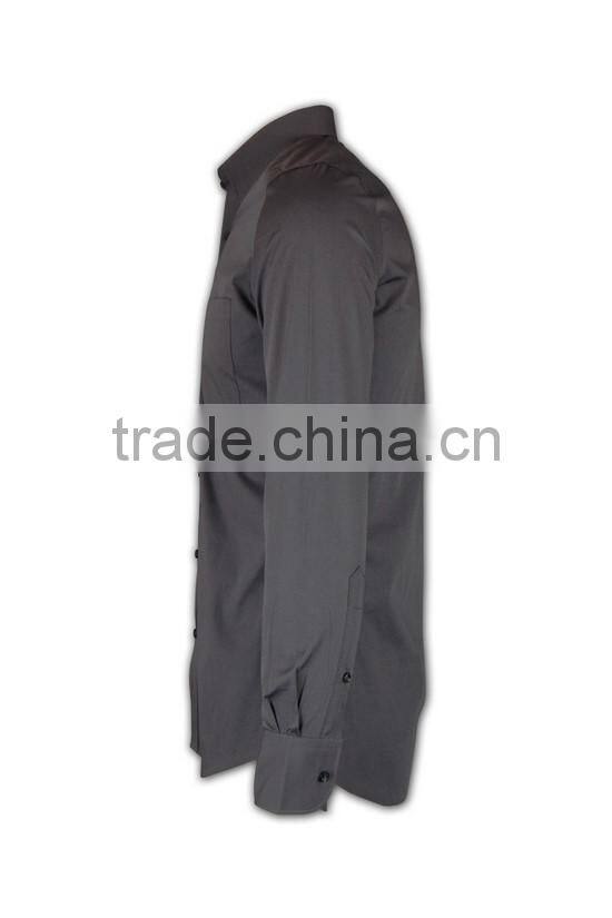 2015 hot sell wholesale men's custom blank organic cotton shirts