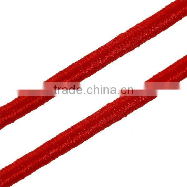 Polyamide Nylon Jewelry Thread Cord For Buddha/Mala/Prayer Beads Red Elastic 2mm