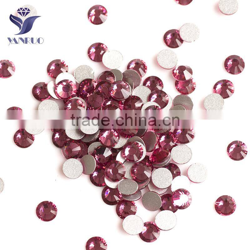 Good looking non hot fix glass rhinestones in bulk for garment
