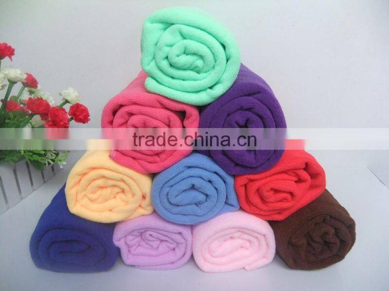 logo printed oem microfiber sports/gym towel MOQ 100pcs various color available