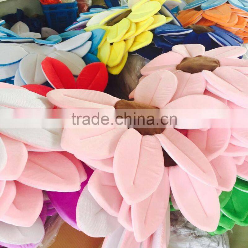 Soft lotus shape baby bath pillow infant baby bath mat M7041708