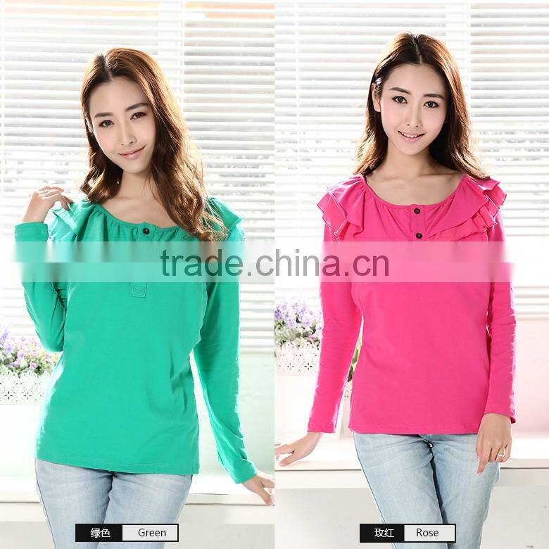 thick Maternity gerrn and pink Clothes Hooded AK107 OEM accepred