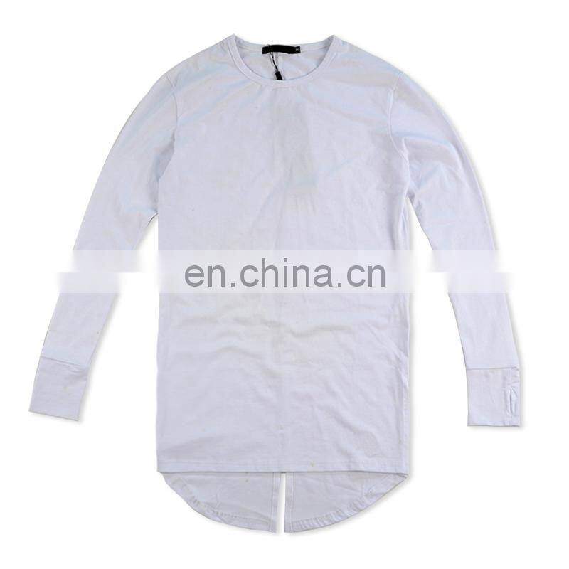Small Minimum Order Quantity Long T Shirt Men 2017
