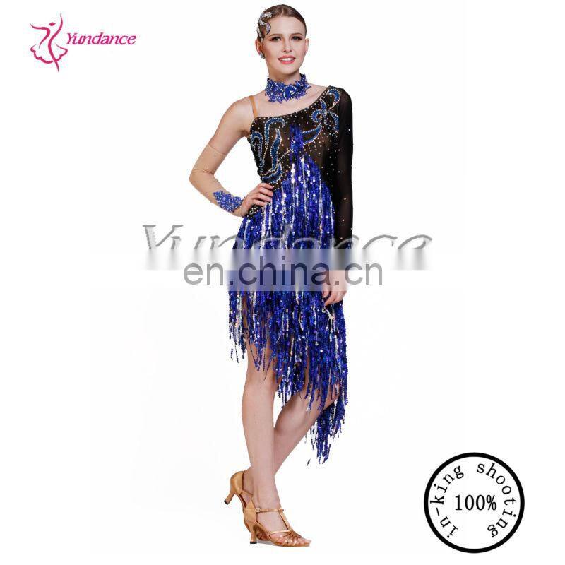 L-1330 latin dance costume for competition