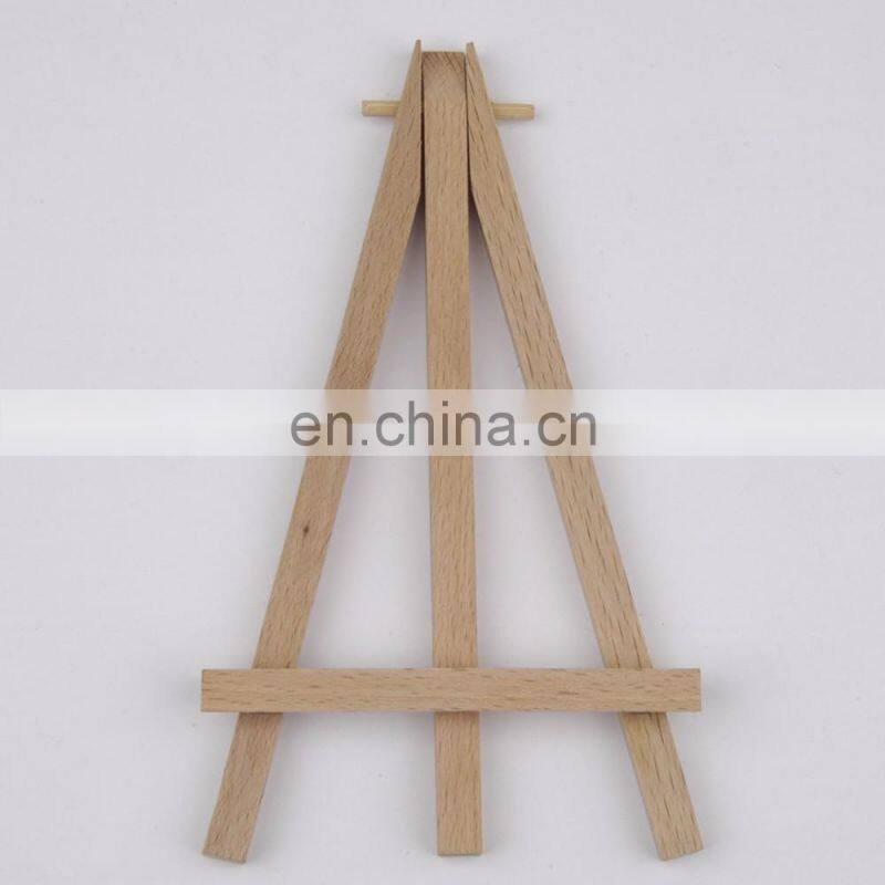 Christmas gift mini beech wood art easel