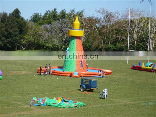 Cheap Giant Inflatable Climbing/inflatable water rock climb
