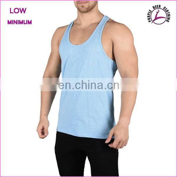 Mens gym tank top cheap cotton vest