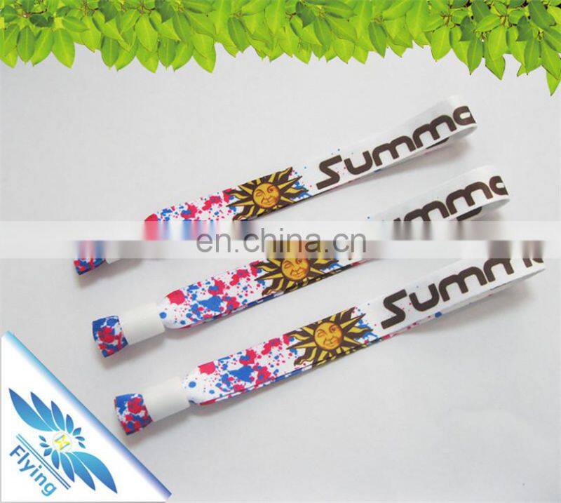 Fashion Polyester sublimation Bracelet As Giveaway Gifts