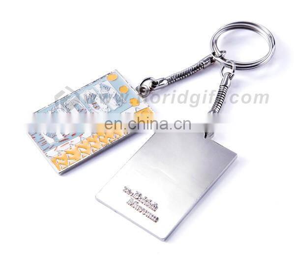 Factory Supply Attractive Style Fashion custom metal keychain
