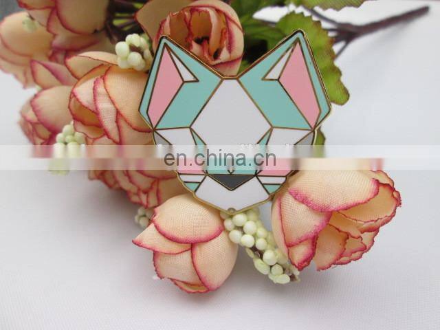Hard enamel lapel pin badge