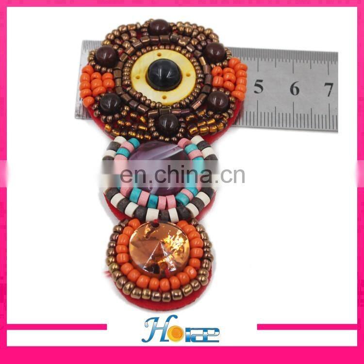 handmade lady sandal accessories flip flop beads flower decoration