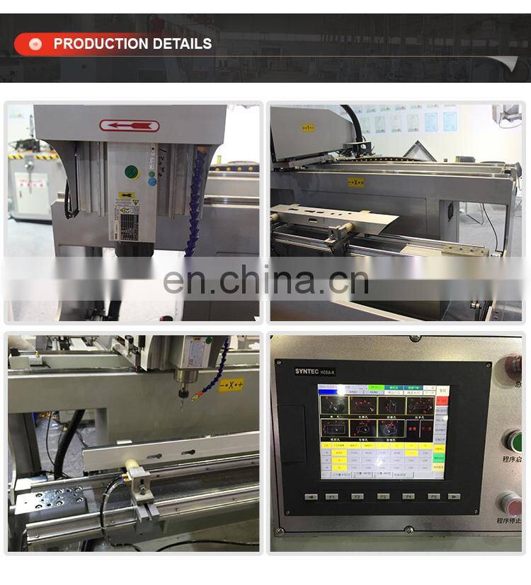 Cnc 3 axis industry aluminum profile milling drilling machine