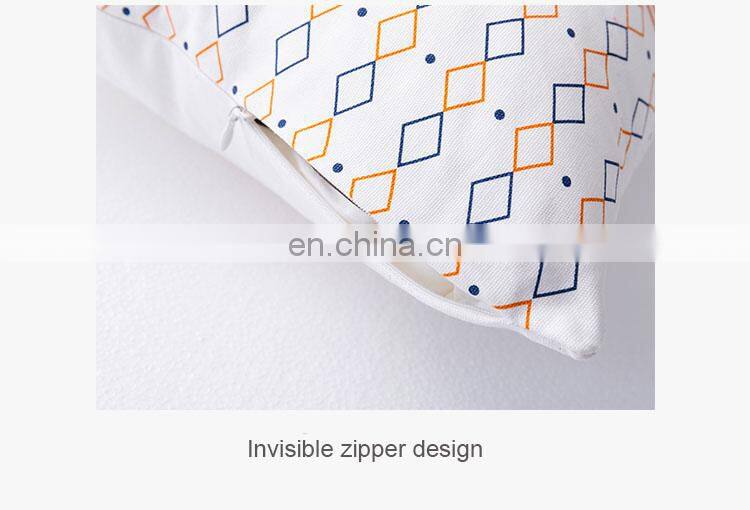 RAWHOUSE high quality leather throw cushion cover couch sofa cotton square decorative pillowcase