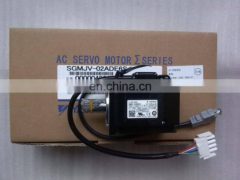 YASKAWA 400W SGM7J-04AFC6S+SGD7S-2R8A00A servo motor system