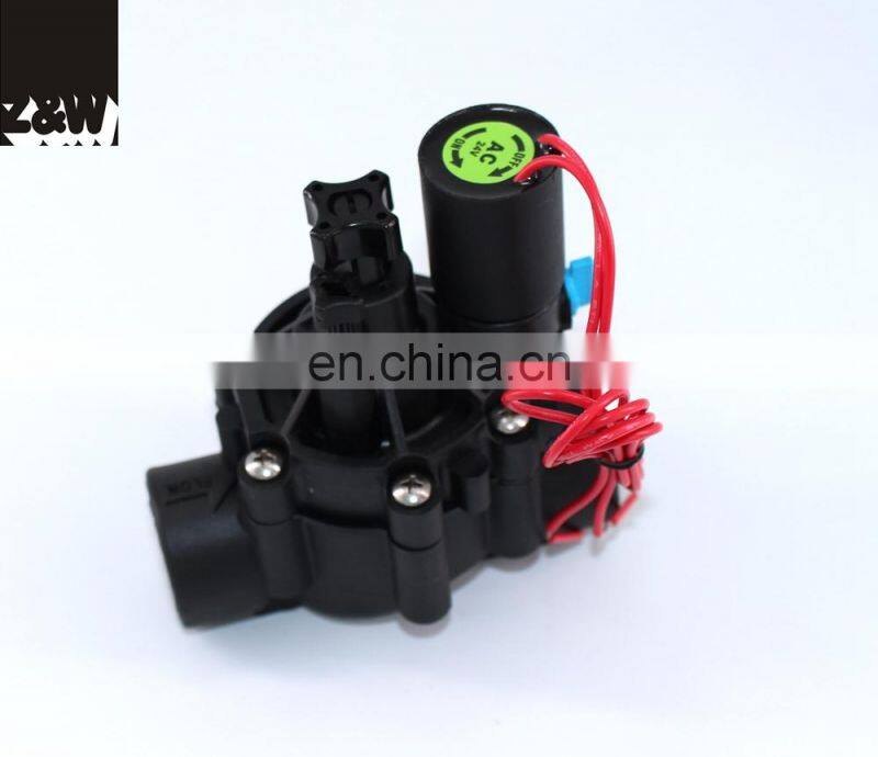 101DH1inch BSP female threaded inlet and outlet with flow control mechanism Plastic Electric Valves - The Right Choice in Valves