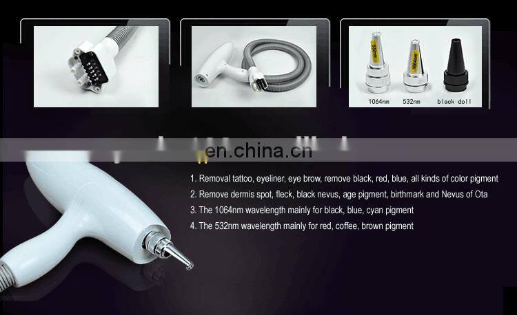 Newest Tattoo Remove Laser Machine/Q Switch ND Yag Laser Beauty Device