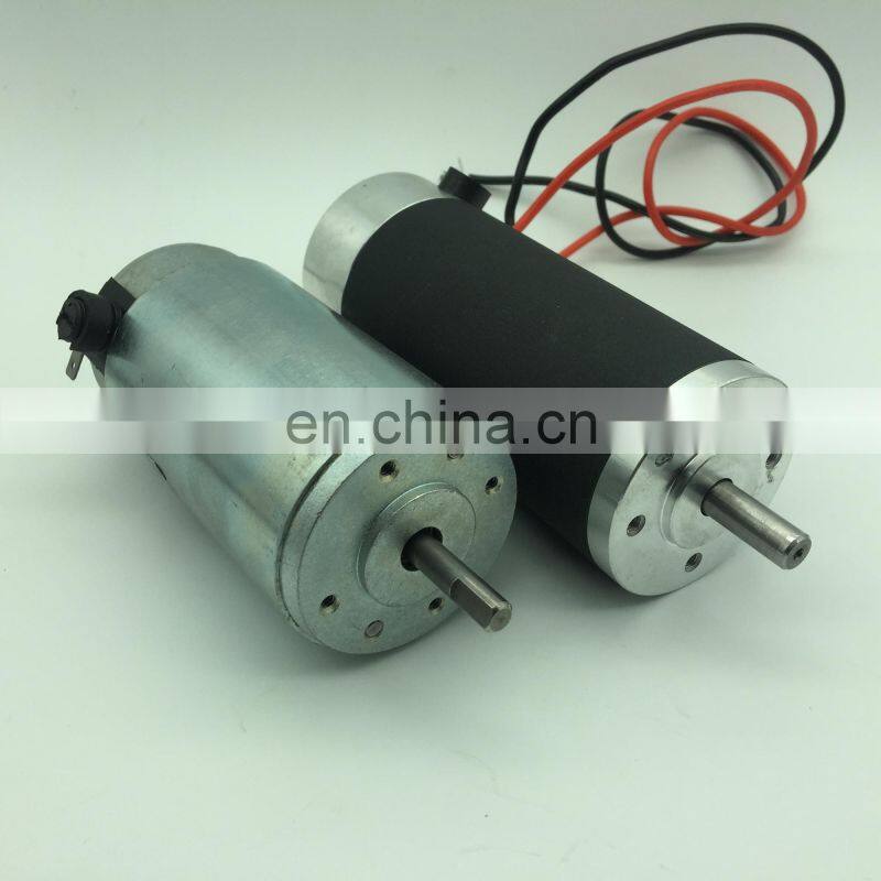 Permanent Magnet Construction and Brush Commutation dc motor