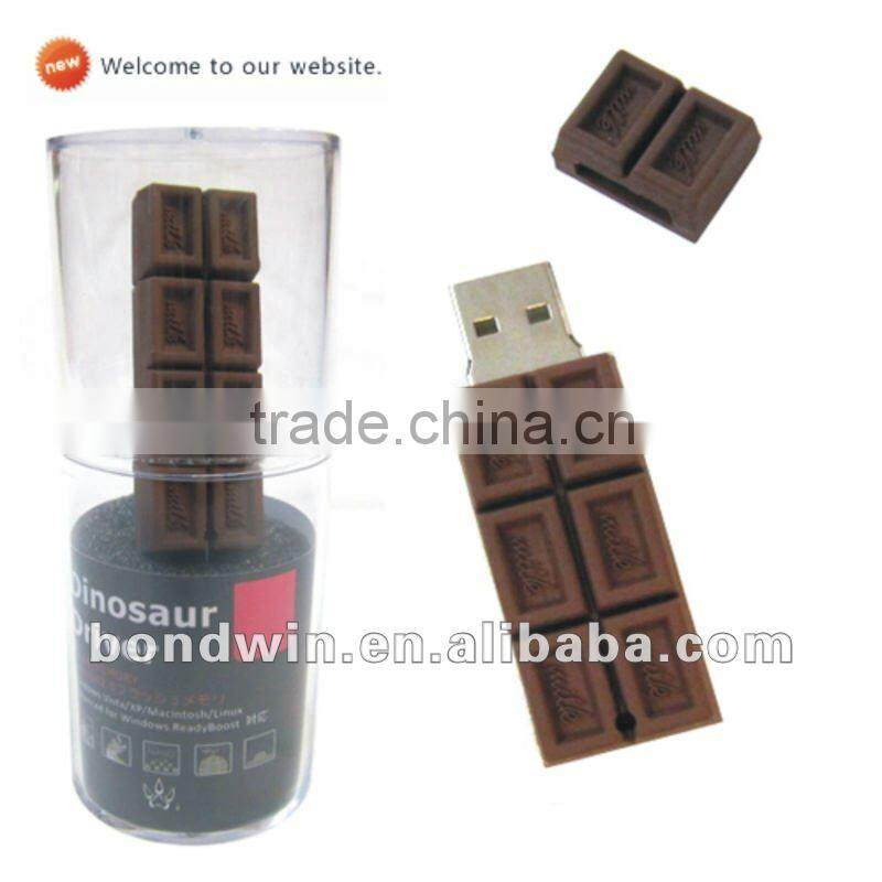usb flash memory chocolate