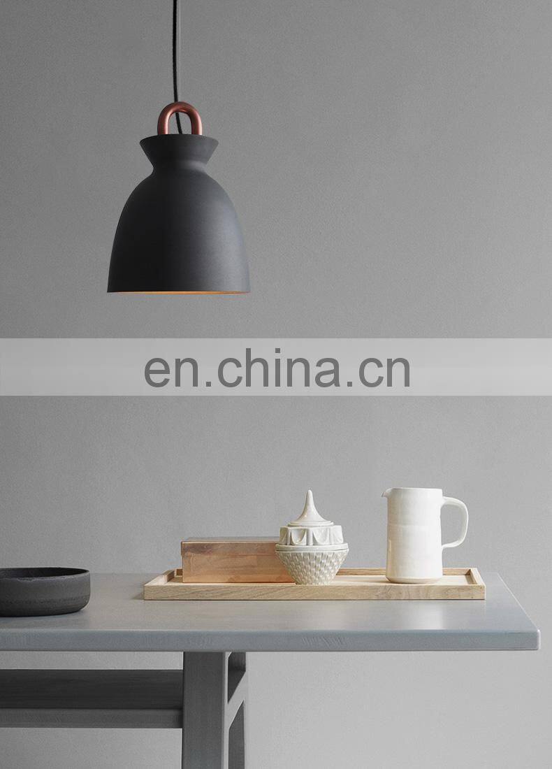 European Living Room chandelier Black Vintage Ceiling Lamp Pendant Light