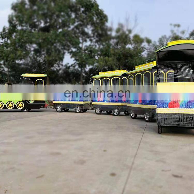 Cheap Price Shopping Mall Mini Electric Trackless Train for sale