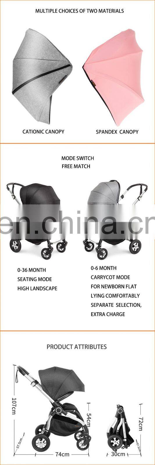 2020 high-end Stroller/foldable pram for kids