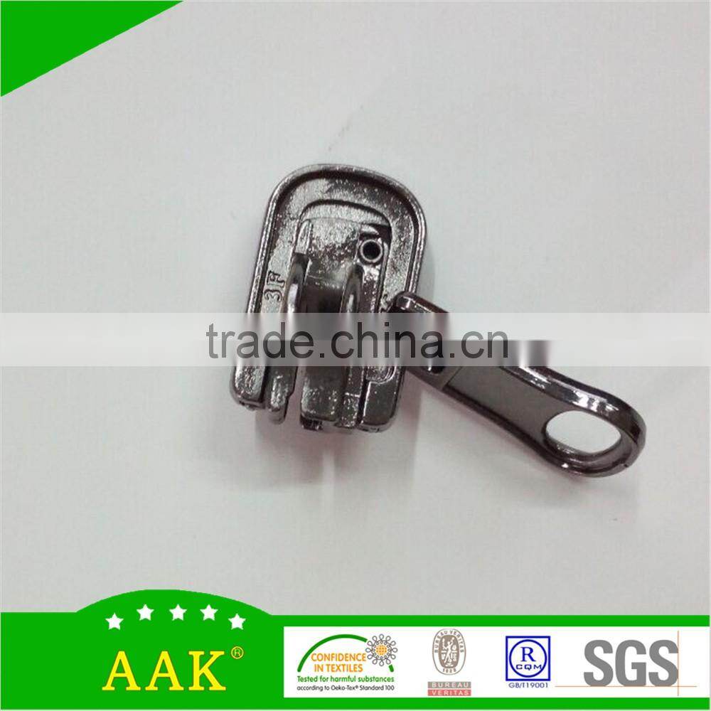 5#Zinc alloy material reverse zipper slider