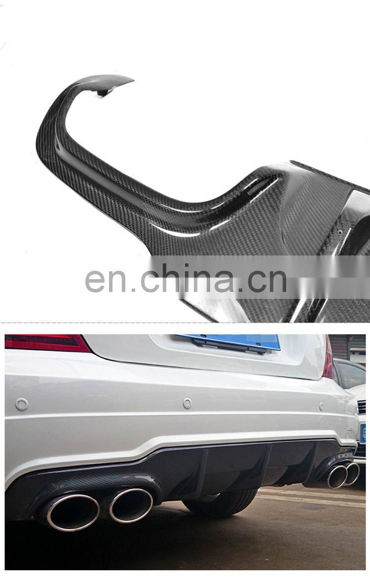 carbon fibre rear diffuser for C-CLASS w204 C63 carbon diffuser down spoiler for C63 W204 2012 2013 2014 2015 2016 2017