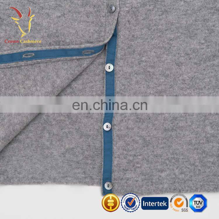 Custom Varsity Kids Girls Cardigans Sweaters Big Knitted