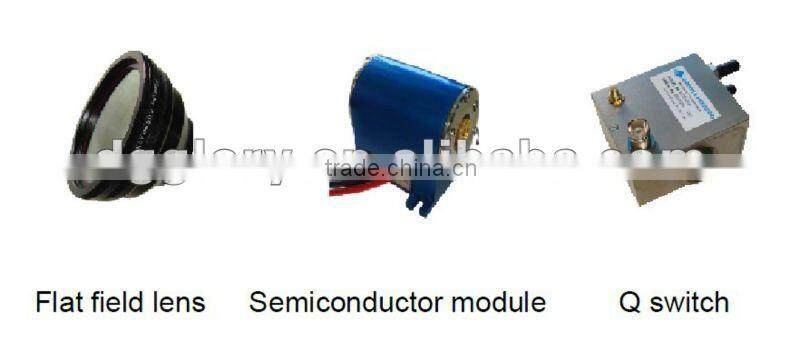 GLORYSTAR Diode 50W Laser marking machine for plastic products