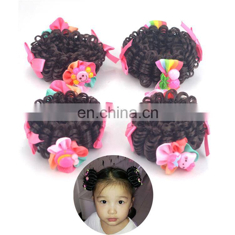 Nylon chenille embroidery sewing needle and thread for hair