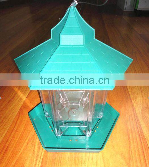 Cheap simple control wild bird feeding plastic bird watering cup