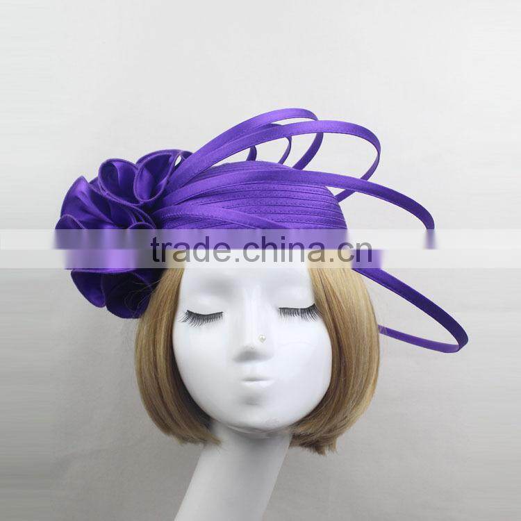Unique Style Made of Satin Top Fascinator Hat For Women