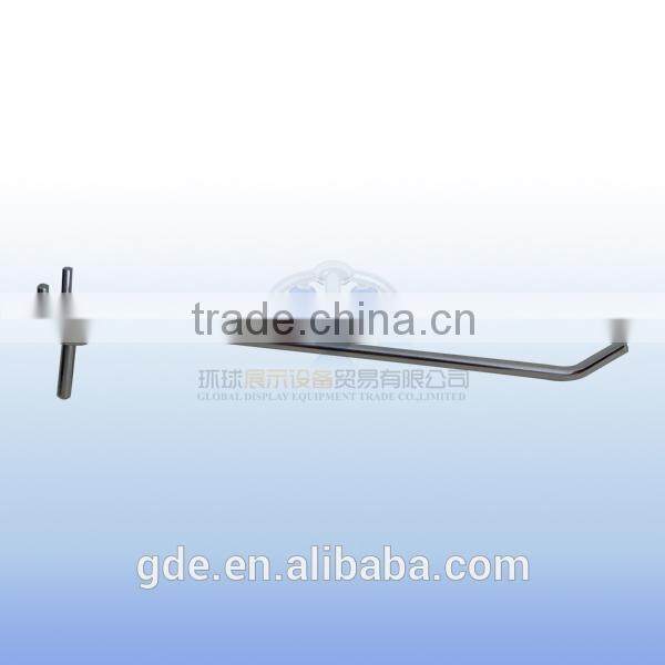 Chrome pegboard hook