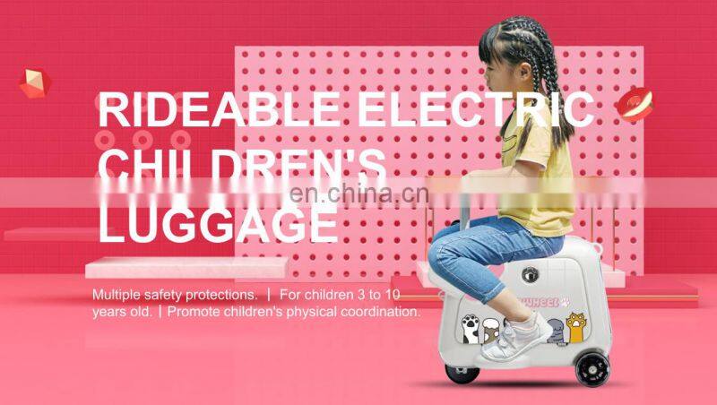 new mini suitcase luggage children's e l ectric riding suitcase
