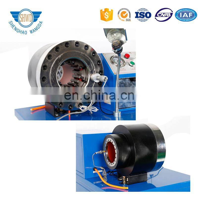 Up to 2 inch hose crimping machine