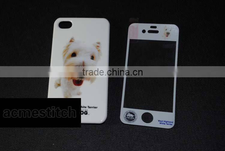 Lovely iphone4 case / Miniature Schnauzer phone shell / fashion iphone 4 case