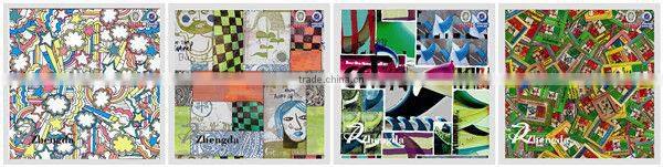 100% Polyester PVC Coated Print Fabric