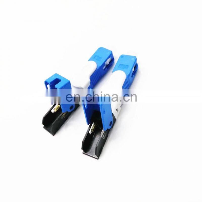 FTTH Fiber Optic Fast Connector ESC250d Sc Upc Fiber Optic Quick Connector