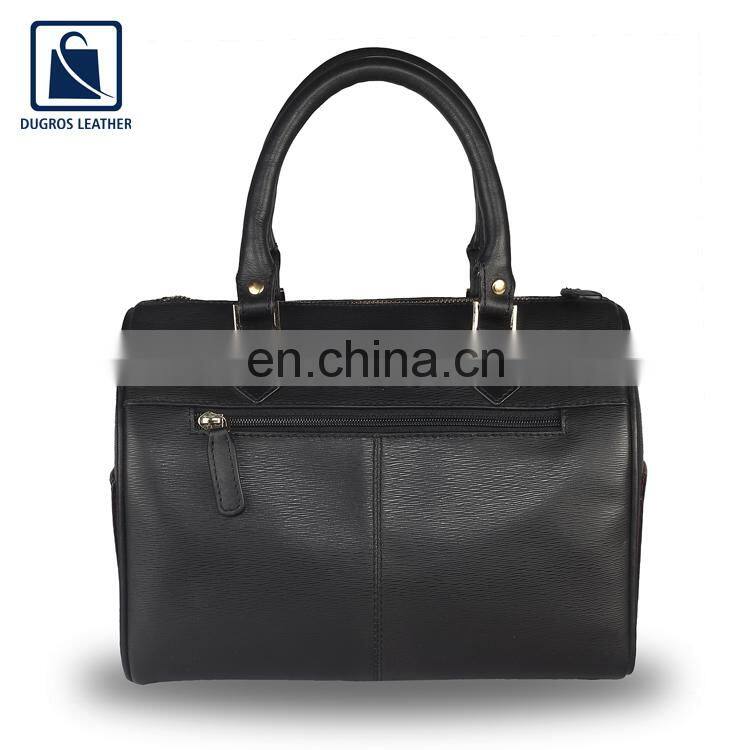 Supplier High Quality Ladies Genuine Leather Custom Logo Fashion Handbag