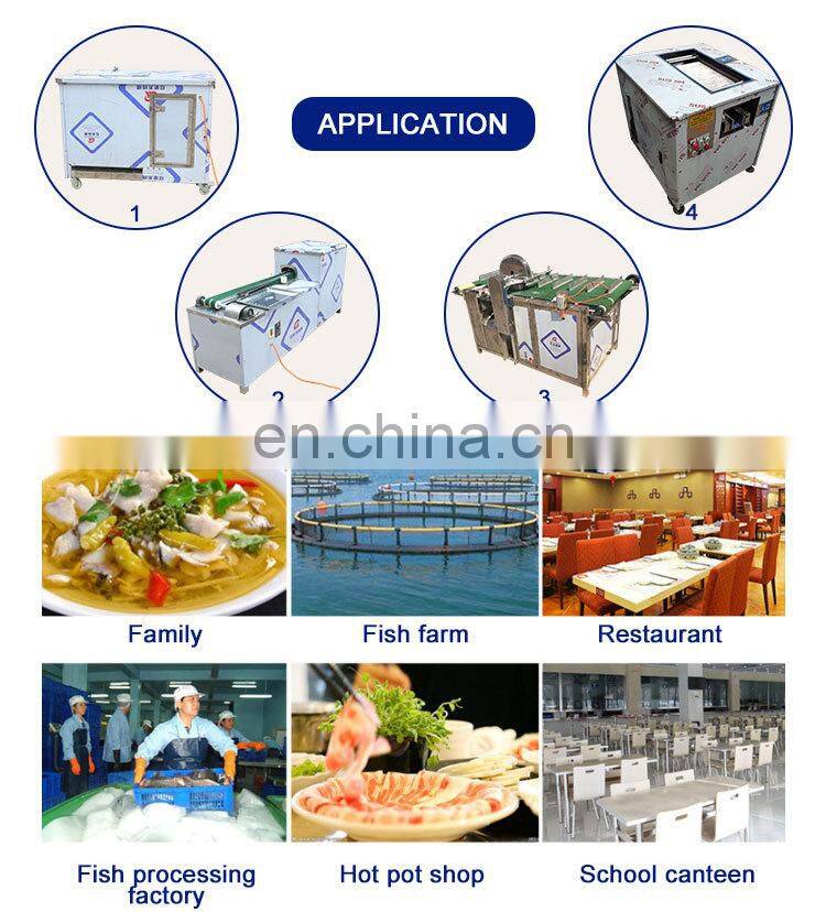 industry processing machinery fish processing plant salmon fish heads cutting machine