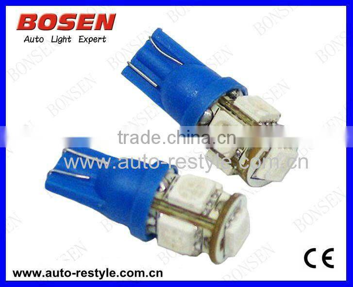 T10 5smd led auto bulb