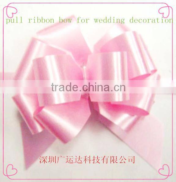 5" *18loops PP printed ribbon pull bow gift packing holiday decoration