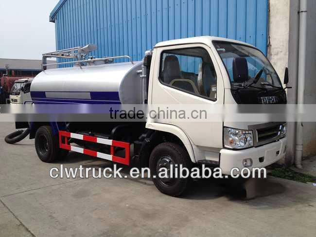 Factory supply small fecal tanker truck