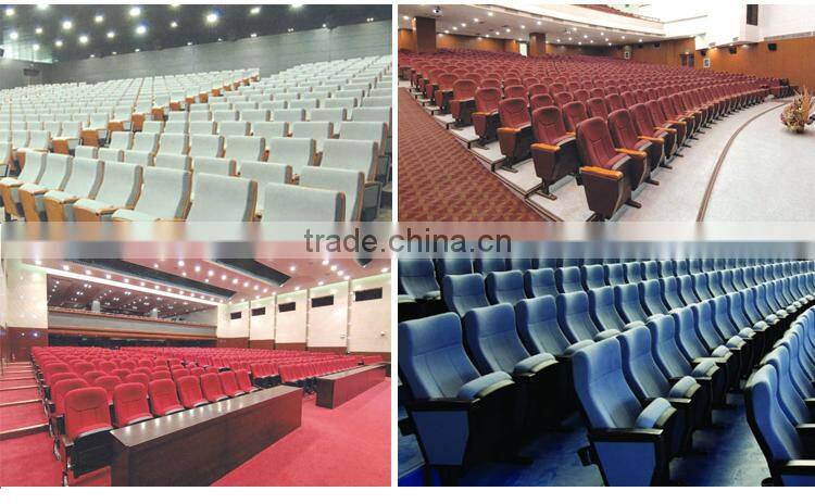 Ergonomic auditorium seating