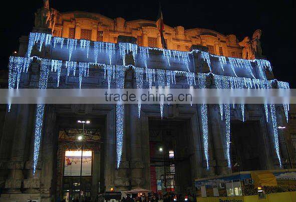Giant Ice rain design wall LED Light decoration Festival lights