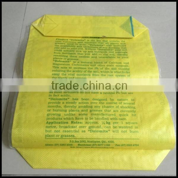 Custom china good quality cheap price 25kg polyethylene pe valve bags