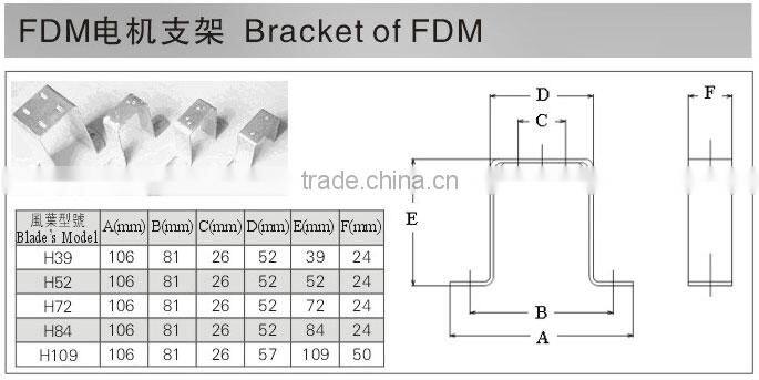 FAN Bracket of FDM fan mounting bracket