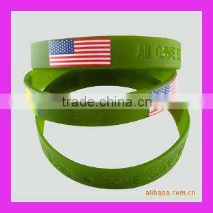 fashion one world one dream silicone red bracelet