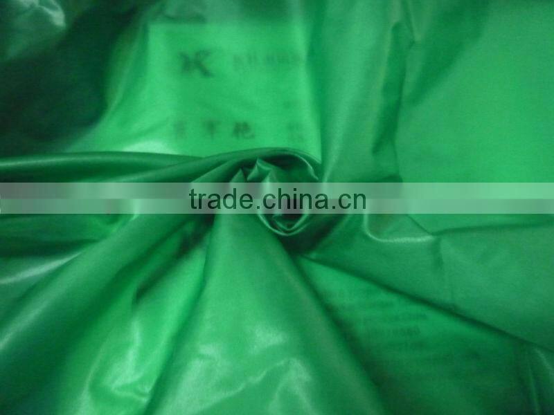 High thread count used parachute fabric