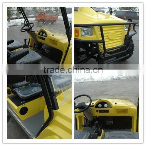 high speed electric car, 4F+1R gear box and clutch, EG6042A, CE approved,